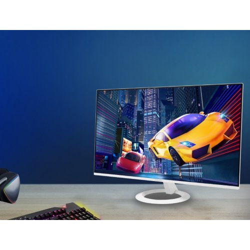 Монітор Asus 23.8" VZ249HG (90LM0BV2-B01A71) White купити в Україні: Київ, Львів, Хмельницький, Тернопіль, Івано-Франківськ | Низька ціна, відгуки, характеристики від TELEMART фото