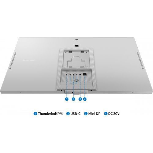 Монитор Samsung 27" ViewFinity S9 S90PC (LS27C902PAZXUA) Silver купить в Украине: Киев, Днепр, Харьков, Одесса  | Низкая цена, отзывы, характеристики от TELEMART фото