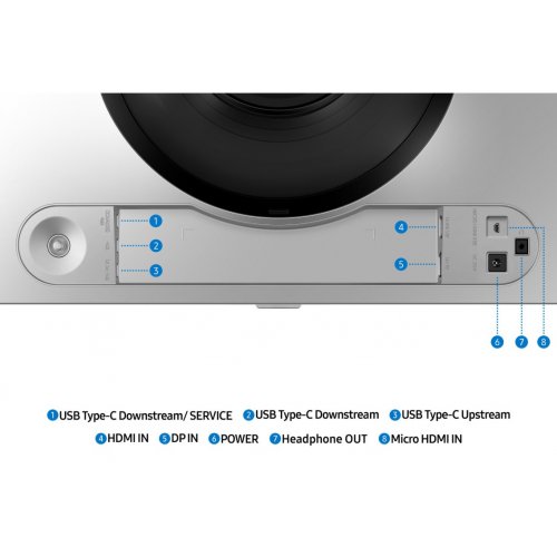 Монітор Samsung 49" Odyssey OLED G9 G91SD (LS49DG910SIXUA) Silver купити в Україні: Київ, Львів, Хмельницький, Тернопіль, Івано-Франківськ | Низька ціна, відгуки, характеристики від TELEMART фото