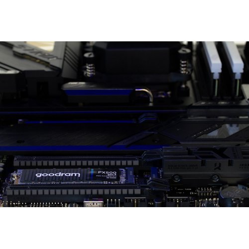 Уцінка ssd-диск GoodRAM PX500 Gen.3 3D NAND 256GB M.2 (2280 PCI-E) NVMe x4 (SSDPR-PX500-256-80-G3) (Розкрита упаковка, 842373) купити в Україні: Київ, Львів, Хмельницький, Тернопіль, Івано-Франківськ | Перевірка сумісності, низька ціна, відгуки, характеристики від TELEMART фото