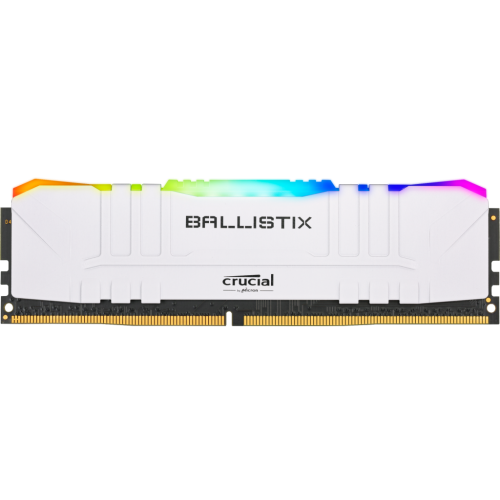 Озу Crucial DDR4 8GB 3200Mhz Ballistix RGB White (BL8G32C16U4WL) (Восстановлено продавцом, 842384) купить в Украине: Киев, Днепр, Харьков, Одесса  | Проверка совместимости, низкая цена, отзывы, характеристики от TELEMART фото