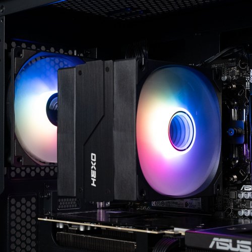 Комп'ютер HEXO eSports VIP B (HESV-B850TF7700N507-D532BK) Black купити в Україні: Київ, Львів, Хмельницький, Тернопіль, Івано-Франківськ | Низька ціна, відгуки, характеристики від TELEMART фото