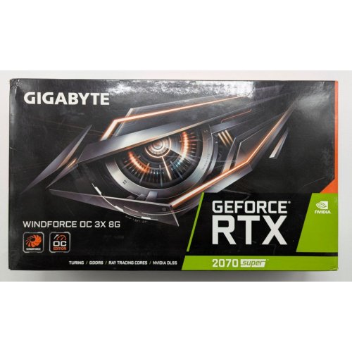 Видеокарта Gigabyte GeForce RTX 2070 SUPER WindForce OC 3X 8192MB (GV-N207SWF3OC-8GD) (Восстановлено продавцом, 842399) купить в Украине: Киев, Днепр, Харьков, Одесса  | Проверка совместимости, низкая цена, отзывы, характеристики от TELEMART фото