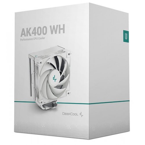 Уцінка кулер Deepcool AK400 (R-AK400-WHNNMN-G-1) White (Розкрита упаковка, 842408) купити в Україні: Київ, Львів, Хмельницький, Тернопіль, Івано-Франківськ | Перевірка сумісності, низька ціна, відгуки, характеристики від TELEMART фото