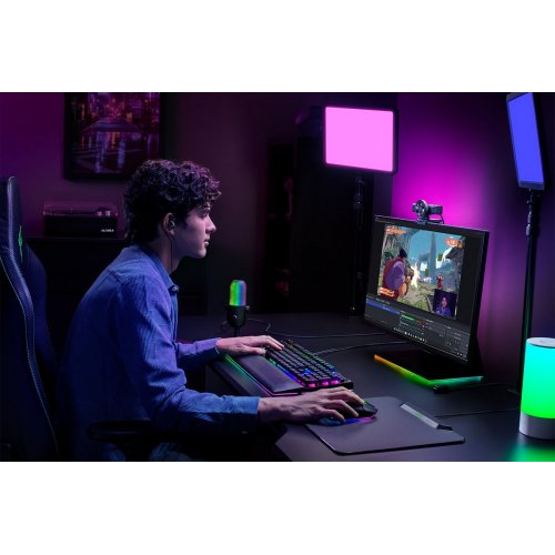Веб-камера Razer Kiyo V2 (RZ19-05370100-R3M1) Black купити в Україні: Київ, Львів, Хмельницький, Тернопіль, Івано-Франківськ | Низька ціна, відгуки, характеристики від TELEMART фото