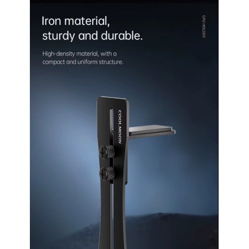 Держатель для видеокарты Coolmoon F1 White купить в Украине: Киев, Днепр, Харьков, Одесса  | Низкая цена, отзывы, характеристики от TELEMART фото