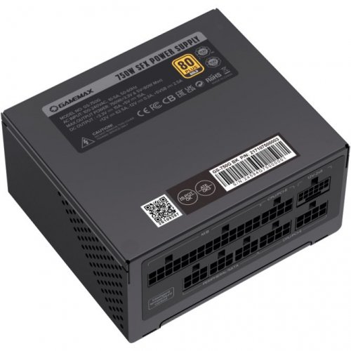 Блок питания GAMEMAX GS-750G 750W (GS-750G BLACK) Black (Восстановлено продавцом, 842434) купить в Украине: Киев, Днепр, Харьков, Одесса  | Проверка совместимости, низкая цена, отзывы, характеристики от TELEMART фото