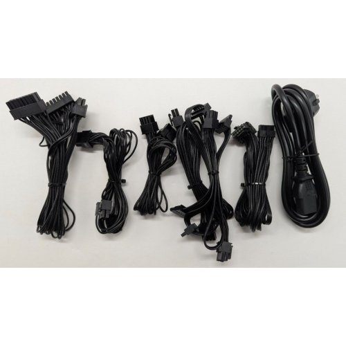 Блок питания GAMEMAX GS-750G 750W (GS-750G BLACK) Black (Восстановлено продавцом, 842434) купить в Украине: Киев, Днепр, Харьков, Одесса  | Проверка совместимости, низкая цена, отзывы, характеристики от TELEMART фото