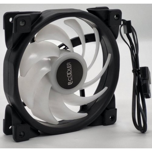 Кулер для корпуса PCCooler HALO FIXED COLOR FAN 120mm (Відновлено продавцем, 842457) купити в Україні: Київ, Львів, Хмельницький, Тернопіль, Івано-Франківськ | Перевірка сумісності, низька ціна, відгуки, характеристики від TELEMART фото