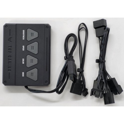 Набор кулеров для корпуса Asus TUF Gaming TF120 ARGB Triple Fan Kit (90DA0030-B09030) Black (Восстановлено продавцом, 842470) купить в Украине: Киев, Днепр, Харьков, Одесса  | Проверка совместимости, низкая цена, отзывы, характеристики от TELEMART фото