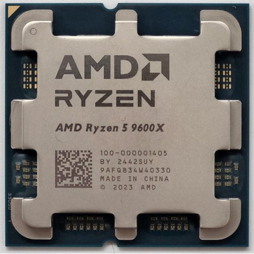 Процесор AMD Ryzen 5 9600X 3.9(5.4)GHz 32MB sAM5 Tray (100-000001405) (Відновлено продавцем, 842512) купити в Україні: Київ, Львів, Хмельницький, Тернопіль, Івано-Франківськ | Перевірка сумісності, низька ціна, відгуки, характеристики від TELEMART фото