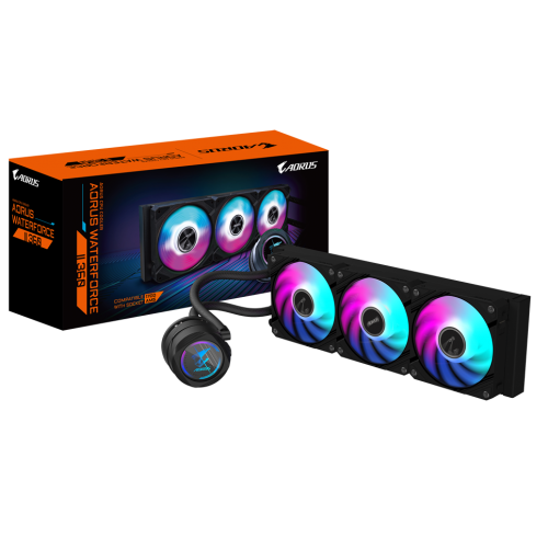 Уценка готовая сво Gigabyte AORUS WATERFORCE II 360 (Вскрытая упаковка, 842514) купить в Украине: Киев, Днепр, Харьков, Одесса  | Проверка совместимости, низкая цена, отзывы, характеристики от TELEMART фото