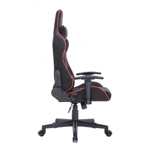 Уценка игровое кресло GamePro GC575F Fabric L Black/Red (Вскрытая упаковка, 842554) купить в Украине: Киев, Днепр, Харьков, Одесса  | Низкая цена, отзывы, характеристики от TELEMART фото