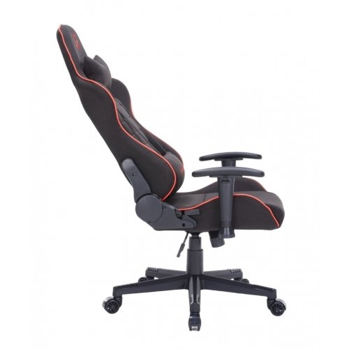 Уценка игровое кресло GamePro GC575F Fabric L Black/Red (Вскрытая упаковка, 842554) купить в Украине: Киев, Днепр, Харьков, Одесса  | Низкая цена, отзывы, характеристики от TELEMART фото