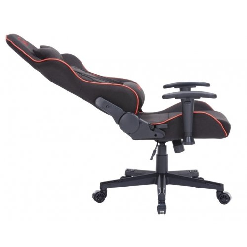 Уценка игровое кресло GamePro GC575F Fabric L Black/Red (Вскрытая упаковка, 842554) купить в Украине: Киев, Днепр, Харьков, Одесса  | Низкая цена, отзывы, характеристики от TELEMART фото