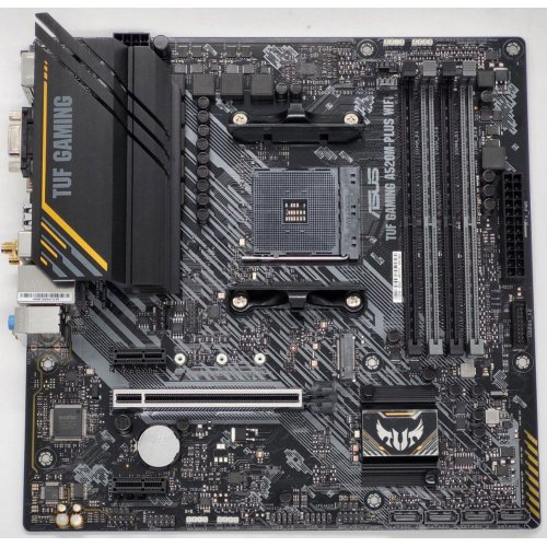 Материнская плата Asus TUF GAMING A520M-PLUS WIFI (sAM4, A520) (Восстановлено продавцом, 842557) купить в Украине: Киев, Днепр, Харьков, Одесса  | Проверка совместимости, низкая цена, отзывы, характеристики от TELEMART фото