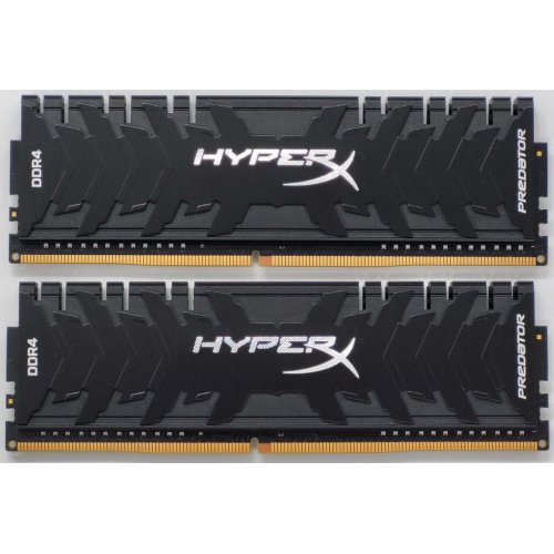 Озп HyperX DDR4 16GB (2x8GB) 3200Mhz Predator (HX432C16PB3K2/16) (Відновлено продавцем, 842595) купити в Україні: Київ, Львів, Хмельницький, Тернопіль, Івано-Франківськ | Перевірка сумісності, низька ціна, відгуки, характеристики від TELEMART фото
