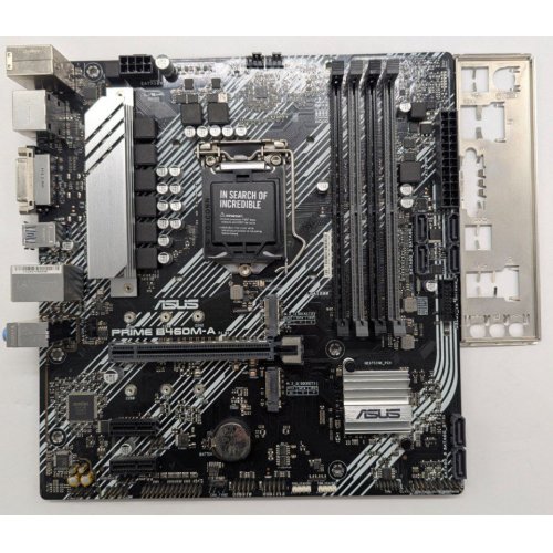 Материнская плата Asus PRIME B460M-A (s1200, Intel B460) (Восстановлено продавцом, 842709) купить в Украине: Киев, Днепр, Харьков, Одесса  | Проверка совместимости, низкая цена, отзывы, характеристики от TELEMART фото