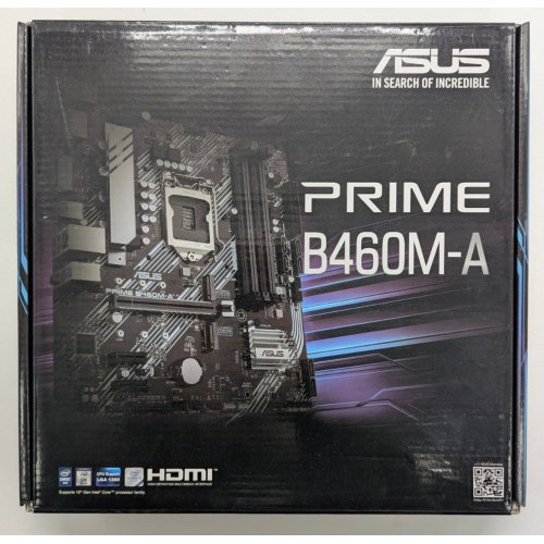 Материнская плата Asus PRIME B460M-A (s1200, Intel B460) (Восстановлено продавцом, 842709) купить в Украине: Киев, Днепр, Харьков, Одесса  | Проверка совместимости, низкая цена, отзывы, характеристики от TELEMART фото