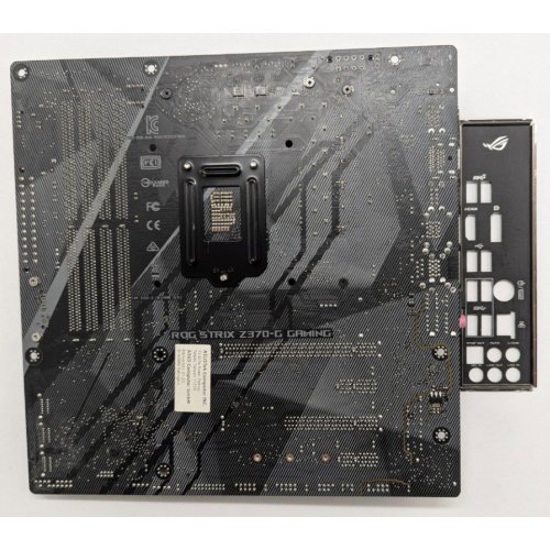 Материнська плата Asus ROG STRIX Z370-G GAMING (s1151, Intel Z370) (Відновлено продавцем, 842717) купити в Україні: Київ, Львів, Хмельницький, Тернопіль, Івано-Франківськ | Перевірка сумісності, низька ціна, відгуки, характеристики від TELEMART фото