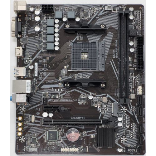 Материнская плата Gigabyte A520M K V2 (sAM4, AMD A520) (Восстановлено продавцом, 842746) купить в Украине: Киев, Днепр, Харьков, Одесса  | Проверка совместимости, низкая цена, отзывы, характеристики от TELEMART фото