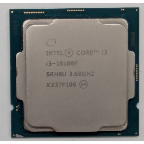 Процессор Intel Core i3-10100F 3.6(4.3)GHz 6MB s1200 Tray (CM8070104291318) (Восстановлено продавцом, 842804) купить в Украине: Киев, Днепр, Харьков, Одесса  | Проверка совместимости, низкая цена, отзывы, характеристики от TELEMART фото