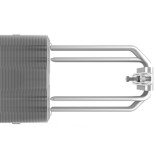 Кулер PCCooler K4 White (Стан нового, 842853) купити в Україні: Київ, Львів, Хмельницький, Тернопіль, Івано-Франківськ | Перевірка сумісності, низька ціна, відгуки, характеристики від TELEMART фото