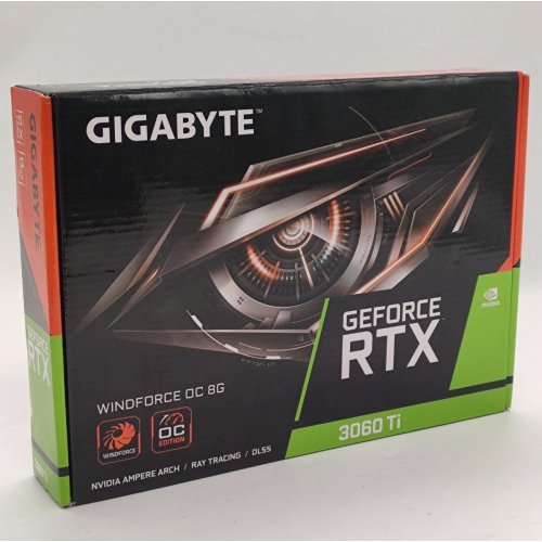 Відеокарта Gigabyte GeForce RTX 3060 TI WindForce OC 8192MB (GV-N306TWF2OC-8GD) (Відновлено продавцем, 842857) купити в Україні: Київ, Львів, Хмельницький, Тернопіль, Івано-Франківськ | Перевірка сумісності, низька ціна, відгуки, характеристики від TELEMART фото