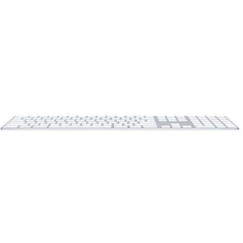 Фото Клавиатура Apple A1843 Wireless Magic Keyboard With Numpad (MQ052RS/A) White/Silver