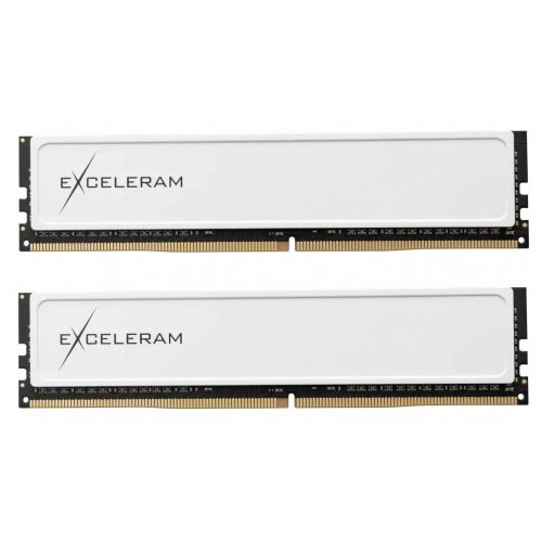 ОЗП Exceleram DDR4 16GB (2x8GB) 3200Mhz White Sark (EBW4163222AD) купити в Україні: Київ, Львів, Хмельницький, Тернопіль, Івано-Франківськ | Перевірка сумісності, низька ціна, відгуки, характеристики від TELEMART фото