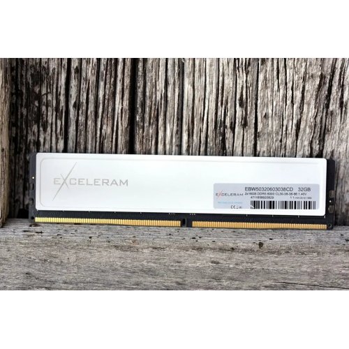 ОЗУ Exceleram DDR4 16GB 3200Mhz White Sark (EBW4163222X) купить в Украине: Киев, Днепр, Харьков, Одесса  | Проверка совместимости, низкая цена, отзывы, характеристики от TELEMART фото