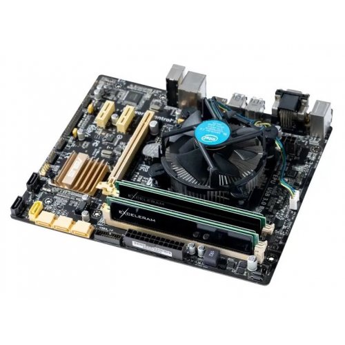 ОЗП Exceleram DDR4 32GB (2x16GB) 3200Mhz Dark (ED4323222XD) купити в Україні: Київ, Львів, Хмельницький, Тернопіль, Івано-Франківськ | Перевірка сумісності, низька ціна, відгуки, характеристики від TELEMART фото