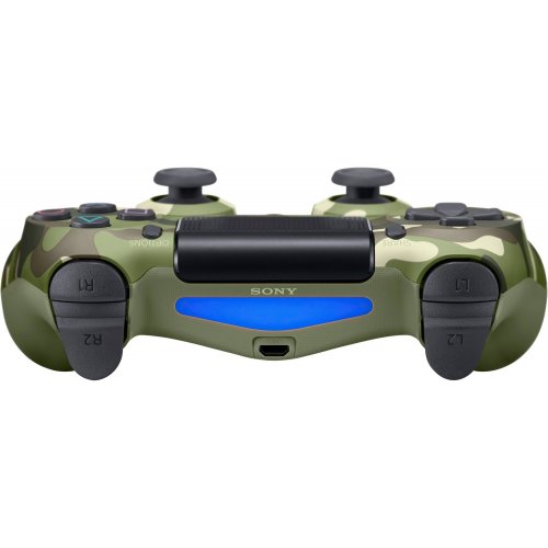 Фото Ігровий маніпулятор Sony Dualshock 4 v2 for PS4 (9895152) Cammo Green