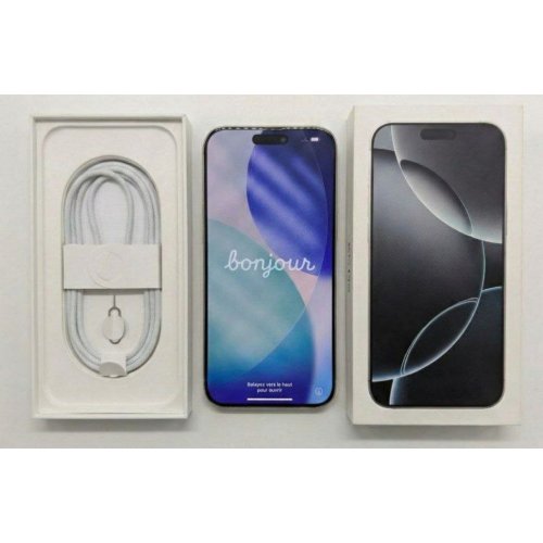 Смартфон Apple iPhone 16 Pro Max 256GB (MYWW3SX/A) White Titanium (Восстановлено продавцом, 843081) купить в Украине: Киев, Днепр, Харьков, Одесса  | Низкая цена, отзывы, характеристики от TELEMART фото