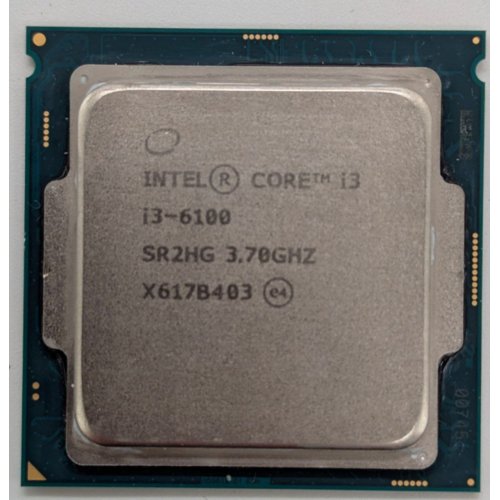 Процесор Intel Core i3-6100 3.7GHz 3MB s1151 Tray (CM8066201927202) (Відновлено продавцем, 843104) купити в Україні: Київ, Львів, Хмельницький, Тернопіль, Івано-Франківськ | Перевірка сумісності, низька ціна, відгуки, характеристики від TELEMART фото