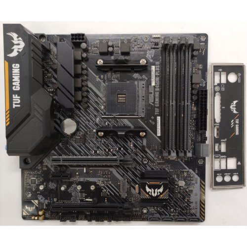 Материнская плата Asus TUF Gaming B450M-Plus II (sAM4, AMD B450) (Восстановлено продавцом, 843109) купить в Украине: Киев, Днепр, Харьков, Одесса  | Проверка совместимости, низкая цена, отзывы, характеристики от TELEMART фото