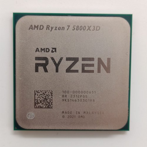 Процессор AMD Ryzen 7 5800X3D 3.4(4.5)GHz 96MB sAM4 Tray (100-000000651) (Восстановлено продавцом, 843111) купить в Украине: Киев, Днепр, Харьков, Одесса  | Проверка совместимости, низкая цена, отзывы, характеристики от TELEMART фото