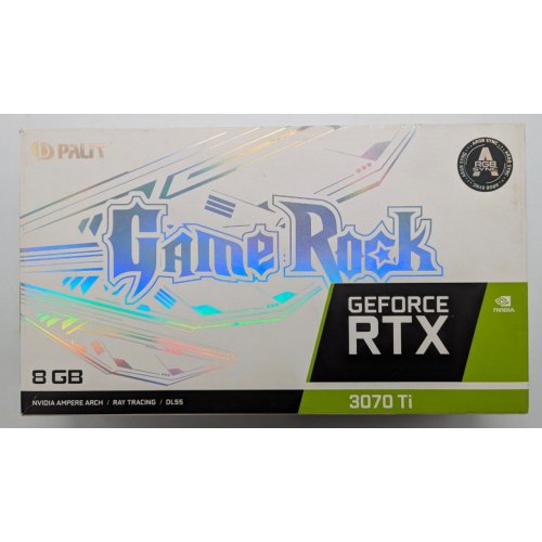 Відеокарта Palit GeForce RTX 3070 Ti GameRock 8192MB (NED307T019P2-1047G) (Відновлено продавцем, 843140) купити в Україні: Київ, Львів, Хмельницький, Тернопіль, Івано-Франківськ | Перевірка сумісності, низька ціна, відгуки, характеристики від TELEMART фото