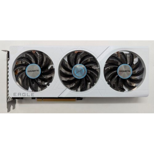 Видеокарта Gigabyte GeForce RTX 4060 EAGLE ICE OC 8192MB (GV-N4060EAGLEOC ICE-8GD) (Восстановлено продавцом, 843147) купить в Украине: Киев, Днепр, Харьков, Одесса  | Проверка совместимости, низкая цена, отзывы, характеристики от TELEMART фото