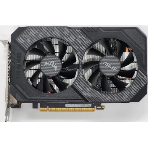 Відеокарта Asus TUF GeForce GTX 1650 Gaming OC 4096MB (TUF-GTX1650-O4GD6-P-GAMING) (Відновлено продавцем, 843148) купити в Україні: Київ, Львів, Хмельницький, Тернопіль, Івано-Франківськ | Перевірка сумісності, низька ціна, відгуки, характеристики від TELEMART фото