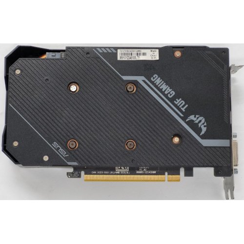 Відеокарта Asus TUF GeForce GTX 1650 Gaming OC 4096MB (TUF-GTX1650-O4GD6-P-GAMING) (Відновлено продавцем, 843148) купити в Україні: Київ, Львів, Хмельницький, Тернопіль, Івано-Франківськ | Перевірка сумісності, низька ціна, відгуки, характеристики від TELEMART фото