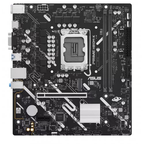 Материнська плата Asus PRIME H810M-K-CSM (s1851, Intel H810) купити в Україні: Київ, Львів, Хмельницький, Тернопіль, Івано-Франківськ | Перевірка сумісності, низька ціна, відгуки, характеристики від TELEMART фото