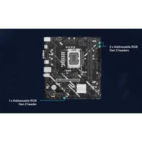 Материнська плата Asus PRIME H810M-K (s1851, Intel H810) купити в Україні: Київ, Львів, Хмельницький, Тернопіль, Івано-Франківськ | Перевірка сумісності, низька ціна, відгуки, характеристики від TELEMART фото
