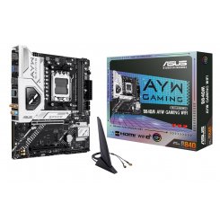 Материнская плата Asus B840M AYW GAMING WIFI (sAM5, AMD B840)