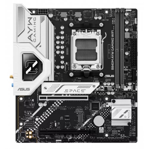 Материнская плата Asus B840M AYW GAMING WIFI (sAM5, AMD B840) купить в Украине: Киев, Днепр, Харьков, Одесса  | Проверка совместимости, низкая цена, отзывы, характеристики от TELEMART фото