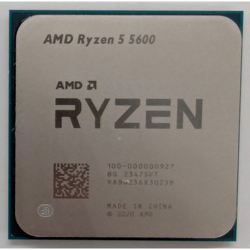 Процесор AMD Ryzen 5 5600 3.5(4.4)GHz 32MB sAM4 Tray (100-000000927) (Відновлено продавцем, 843162) купити в Україні: Київ, Львів, Хмельницький, Тернопіль, Івано-Франківськ | Перевірка сумісності, низька ціна, відгуки, характеристики від TELEMART фото