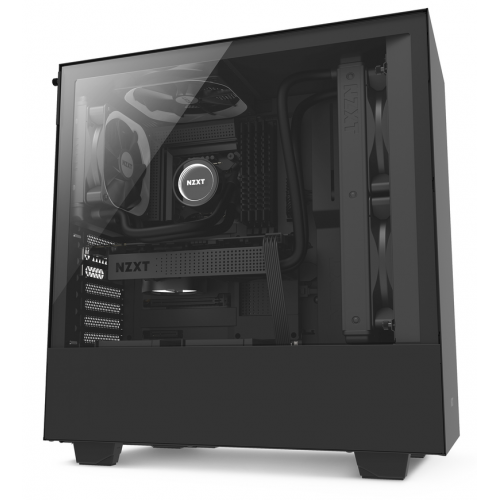 Корпус NZXT H500 (CA-H500B-B1) Matte Black (Відновлено продавцем, 843169) купити в Україні: Київ, Львів, Хмельницький, Тернопіль, Івано-Франківськ | Перевірка сумісності, низька ціна, відгуки, характеристики від TELEMART фото