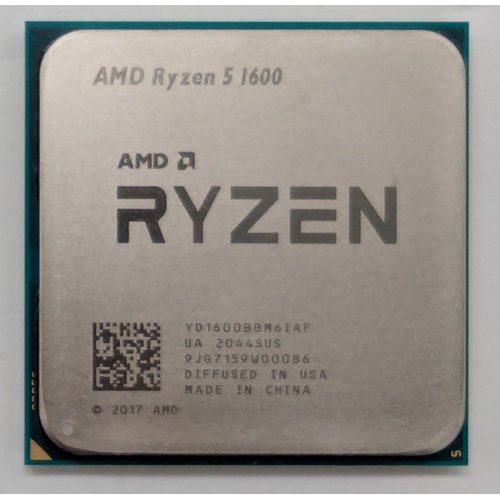 Процесор AMD Ryzen 5 1600 3.2(3.6)GHz sAM4 Box (YD1600BBAFBOX) (Відновлено продавцем, 843181) купити в Україні: Київ, Львів, Хмельницький, Тернопіль, Івано-Франківськ | Перевірка сумісності, низька ціна, відгуки, характеристики від TELEMART фото