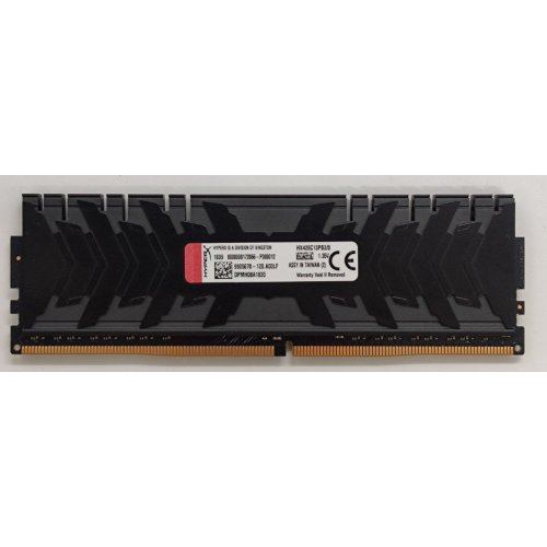 Озп HyperX DDR4 8GB 2666Mhz Predator (HX426C13PB3/8) (Відновлено продавцем, 843184) купити в Україні: Київ, Львів, Хмельницький, Тернопіль, Івано-Франківськ | Перевірка сумісності, низька ціна, відгуки, характеристики від TELEMART фото