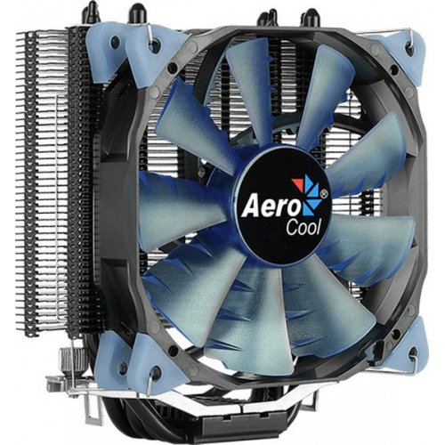 Кулер Aerocool Verkho 4 Dark (ACTC-NA30430.01) (Відновлено продавцем, 843197) купити в Україні: Київ, Львів, Хмельницький, Тернопіль, Івано-Франківськ | Перевірка сумісності, низька ціна, відгуки, характеристики від TELEMART фото